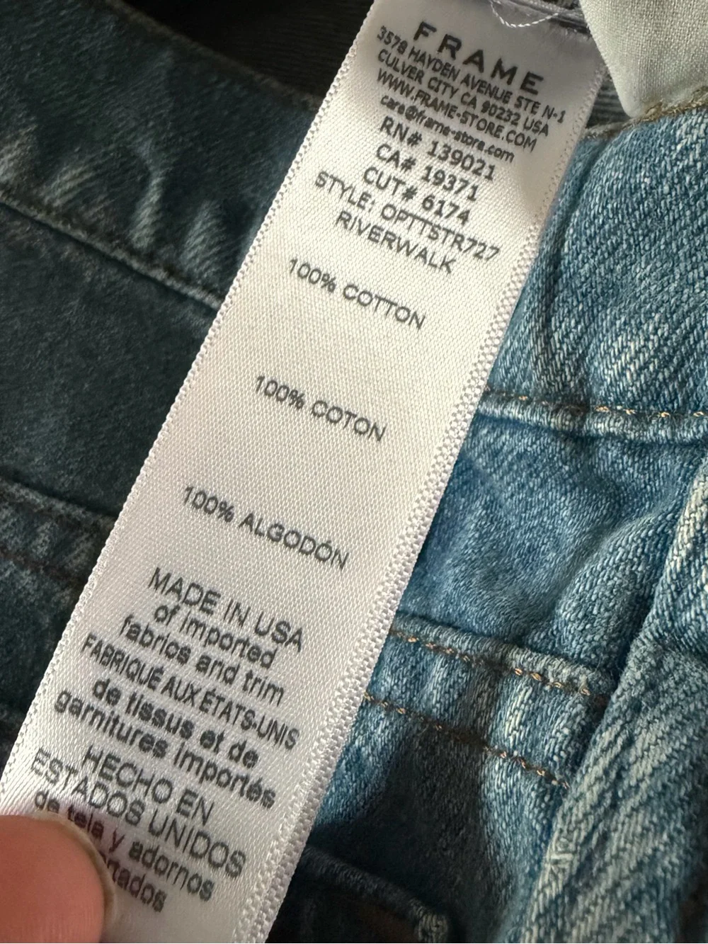 Frame True Straight Jeans - Picture 5 of 6
